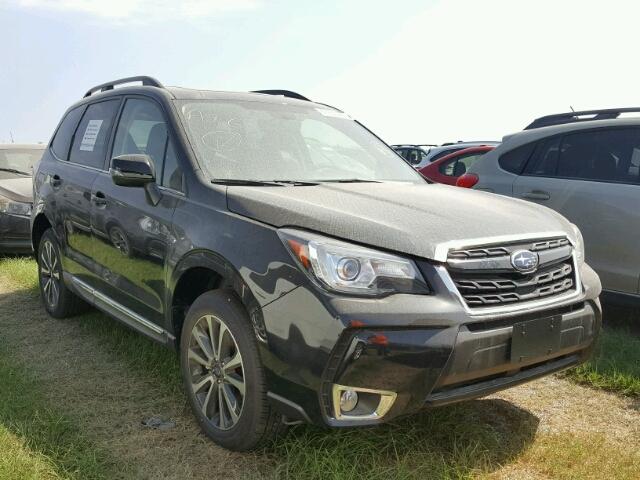 JF2SJGWC0JH435444 - 2018 SUBARU FORESTER 2 BLACK photo 1