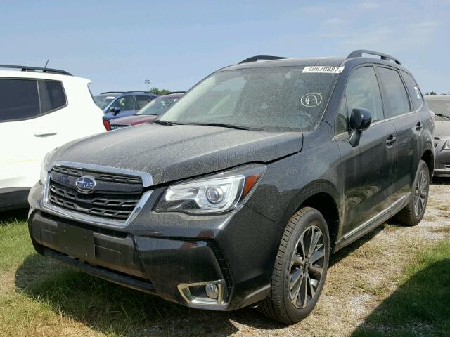 JF2SJGWC0JH435444 - 2018 SUBARU FORESTER 2 BLACK photo 2