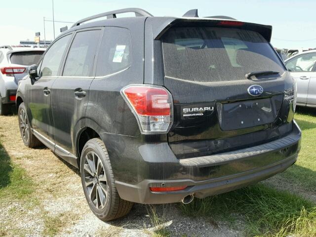 JF2SJGWC0JH435444 - 2018 SUBARU FORESTER 2 BLACK photo 3