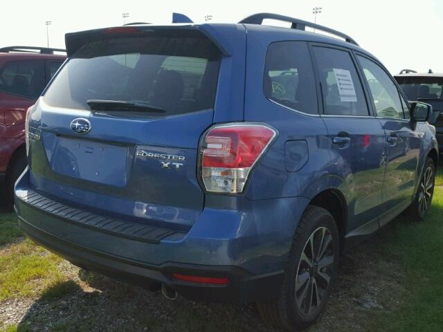 JF2SJGEC4JH436467 - 2018 SUBARU FORESTER 2 BLUE photo 4