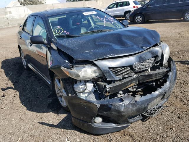 1NXBE40E19Z127743 - 2009 TOYOTA COROLLA XR 黑色 照片 1