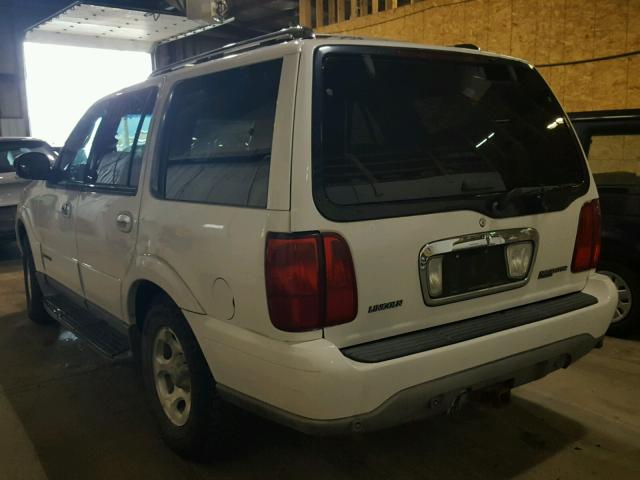 5LMFU28R31LJ22423 - 2001 LINCOLN NAVIGATOR 白色 照片 3
