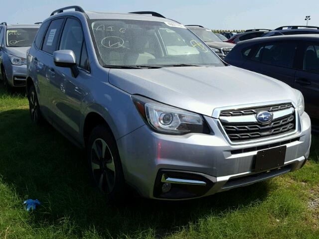 JF2SJARC6JH433724 - 2018 SUBARU FORESTER 2 SILVER photo 1