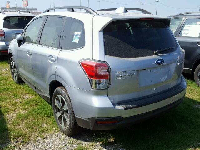 JF2SJARC6JH433724 - 2018 SUBARU FORESTER 2 SILVER photo 3