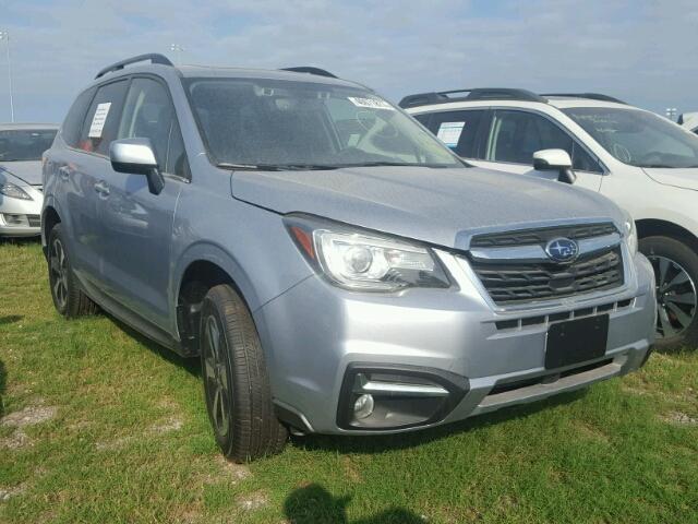 JF2SJARC6JH428782 - 2018 SUBARU FORESTER 2 GRAY photo 1