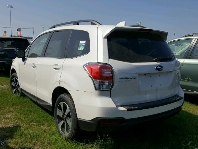 JF2SJARC6JH428197 - 2018 SUBARU FORESTER 2 WHITE photo 3