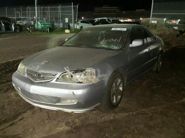 19UYA42623A005810 - 2003 ACURA 3.2CL TYPE SILVER photo 2