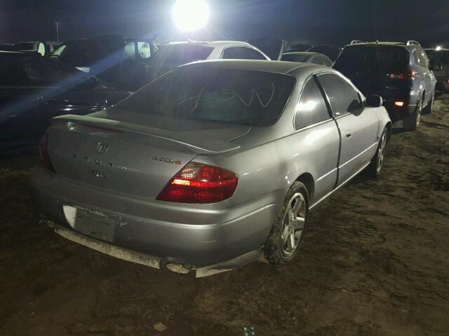 19UYA42623A005810 - 2003 ACURA 3.2CL TYPE SILVER photo 4