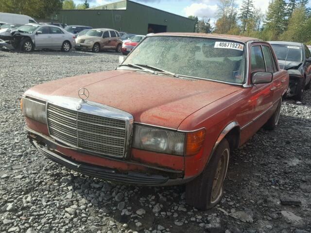 11602412102707 - 1978 MERCEDES-BENZ 280 SE RED photo 2