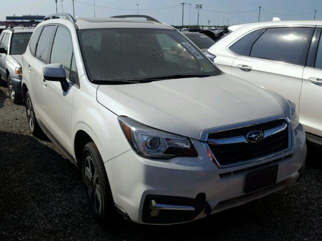 JF2SJARC5JH431317 - 2018 SUBARU FORESTER 2 WHITE photo 1