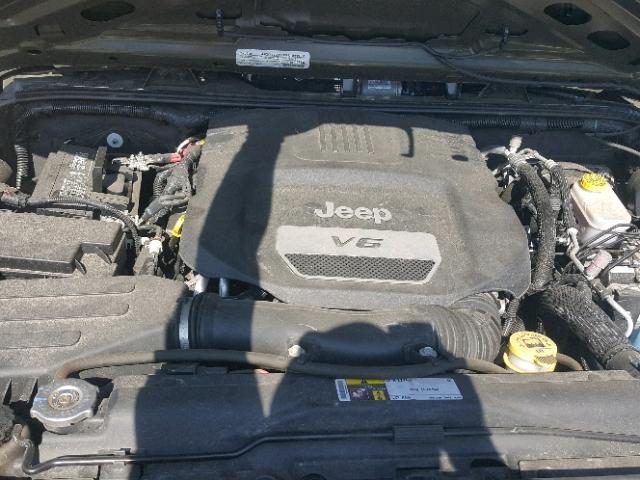 1C4AJWAG8FL636088 - 2015 JEEP WRANGLER S GRAY photo 7