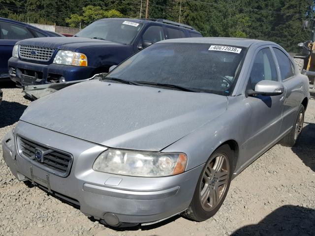 YV1RS592372609563 - 2007 VOLVO S60 2.5T SILVER photo 2