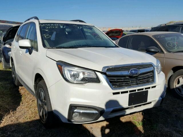 JF2SJARC5JH430376 - 2018 SUBARU FORESTER 2 WHITE photo 1