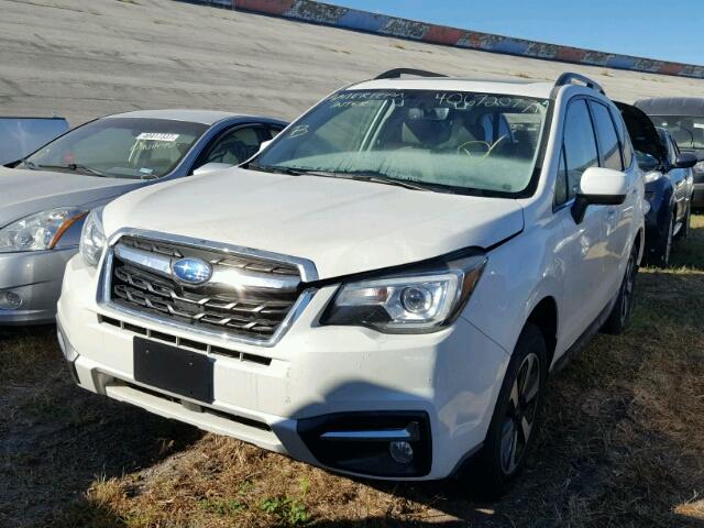 JF2SJARC5JH430376 - 2018 SUBARU FORESTER 2 WHITE photo 2