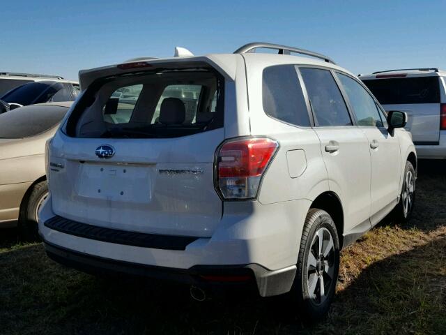 JF2SJARC5JH430376 - 2018 SUBARU FORESTER 2 WHITE photo 4