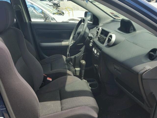 JTKKT624540055433 - 2004 TOYOTA SCION XA ლურჯი ფოტო 5