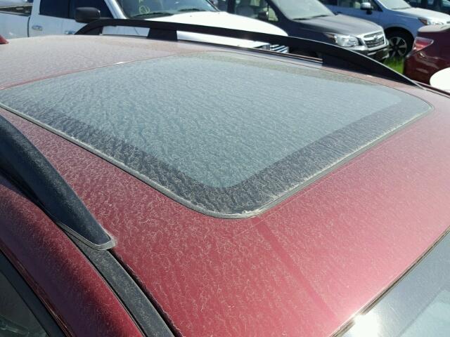 JF2SJARC3JH428870 - 2018 SUBARU FORESTER 2 BURGUNDY photo 9