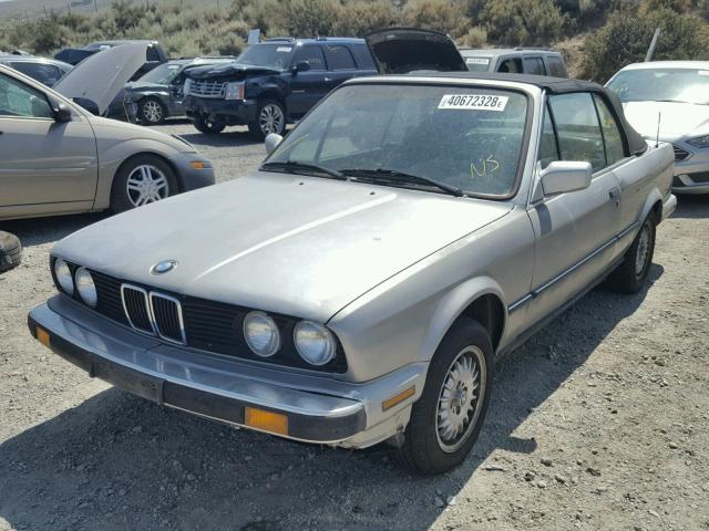 WBABB2309H1940763 - 1987 BMW 325 I AUTO GRAY photo 2