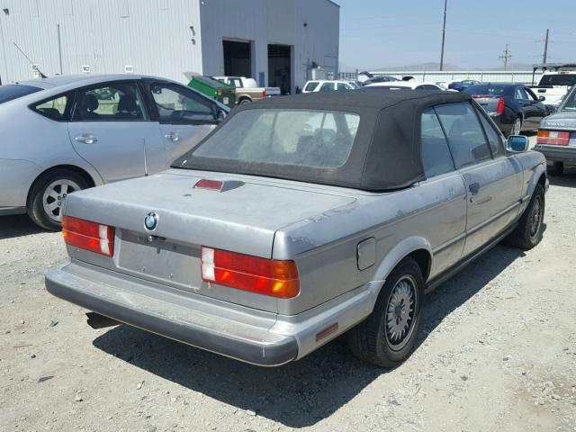 WBABB2309H1940763 - 1987 BMW 325 I AUTO GRAY photo 4