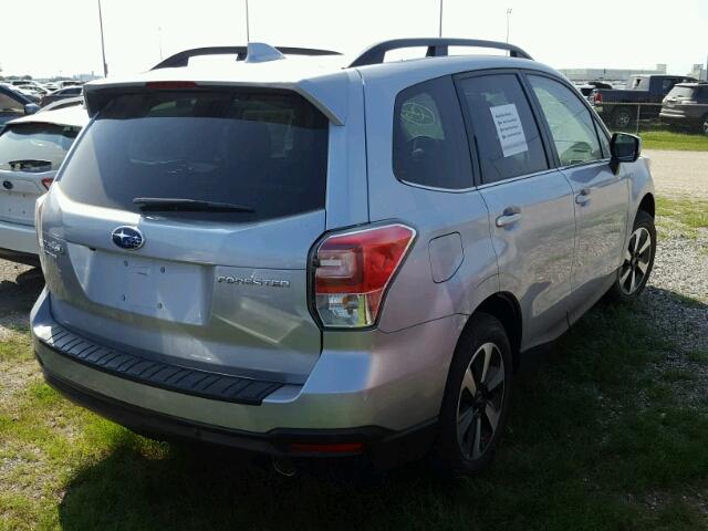 JF2SJARC2JH436104 - 2018 SUBARU FORESTER 2 GRAY photo 4