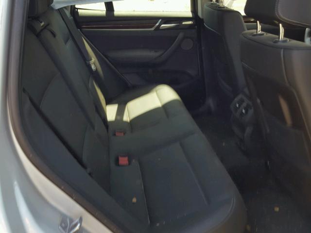 5UXWZ7C52H0U45897 - 2017 BMW X3 SDRIVE2 Күміс фото 6