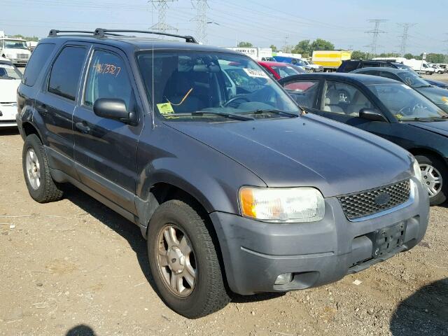 1FMYU93103KE08048 - 2003 FORD ESCAPE XLT GRAY photo 1