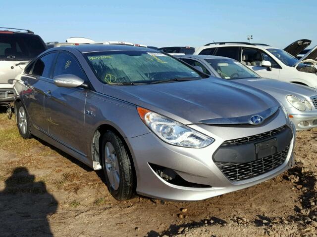 KMHEC4A47CA026904 - 2012 HYUNDAI SONATA SILVER photo 1