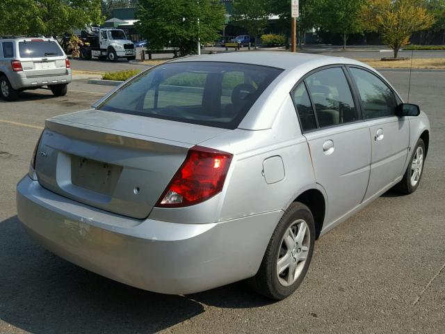1G8AJ55F56Z136585 - 2006 SATURN ION LEVEL SILVER photo 4