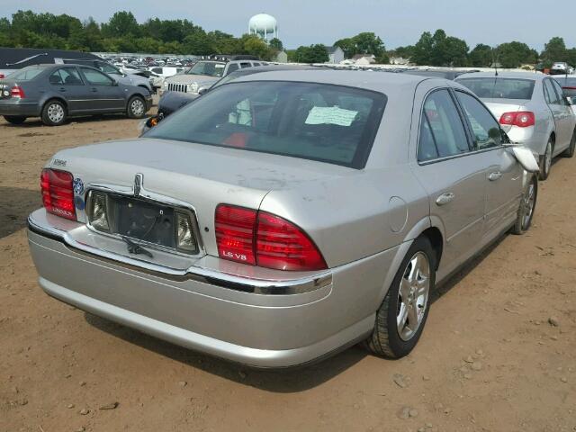 1LNHM87A92Y688021 - 2002 LINCOLN LS SILVER photo 4