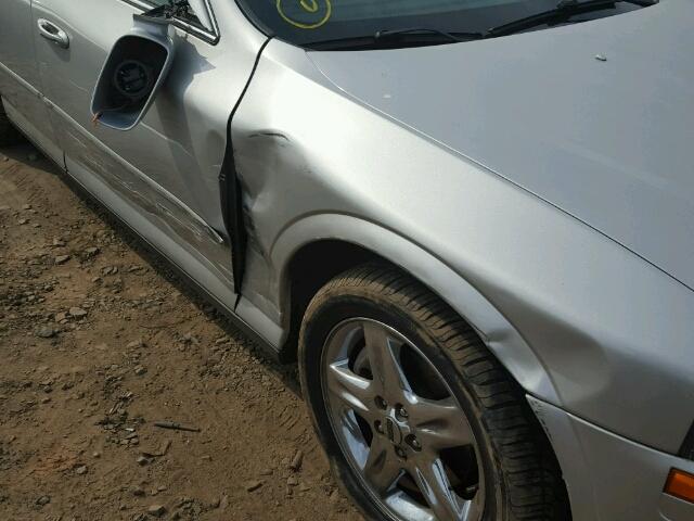 1LNHM87A92Y688021 - 2002 LINCOLN LS SILVER photo 9