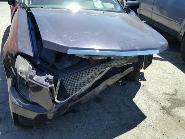 1G6DM57T560141287 - 2006 CADILLAC CTS BURGUNDY photo 7