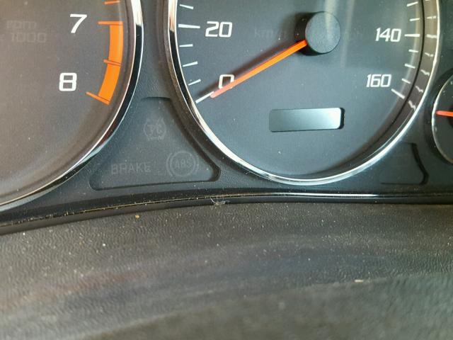 1G6DM57T560141287 - 2006 CADILLAC CTS BURGUNDY photo 8