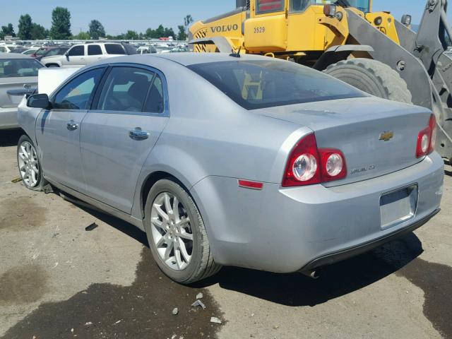 1G1ZE5E12BF389630 - 2011 CHEVROLET MALIBU LTZ 银色 照片 3
