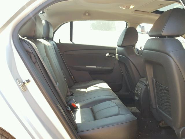 1G1ZE5E12BF389630 - 2011 CHEVROLET MALIBU LTZ 银色 照片 6