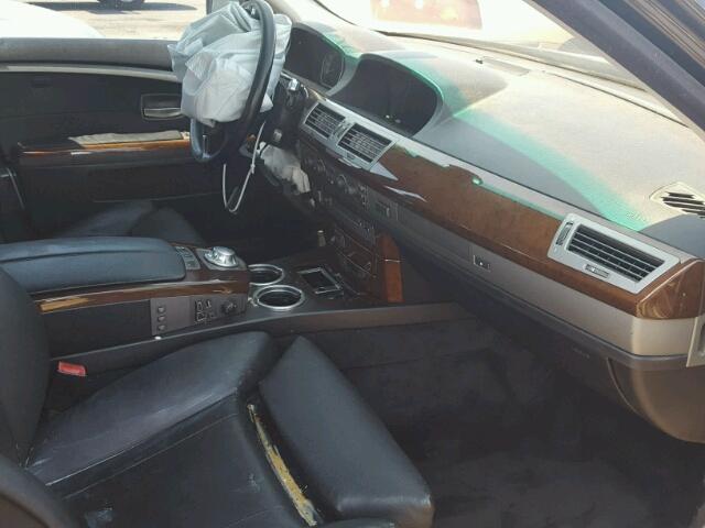 WBAGN63403DR13899 - 2003 BMW 745 LI BLACK photo 5
