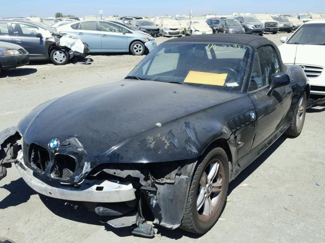 4USCH9347YLG03740 - 2000 BMW Z3 2.3 BLACK photo 2