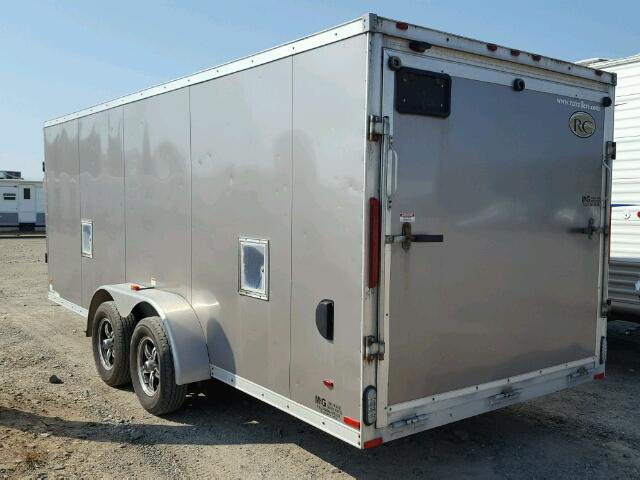 56VBE2327DM601467 - 2013 RC TRAILER GRAY photo 3