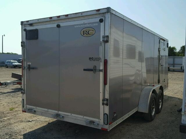 56VBE2327DM601467 - 2013 RC TRAILER GRAY photo 4