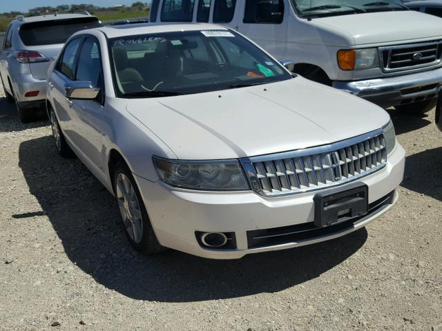 3LNHM26T59R602793 - 2009 LINCOLN MKZ WHITE photo 1