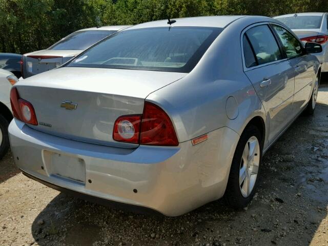 1G1ZB5E15BF306281 - 2011 CHEVROLET MALIBU SILVER photo 4