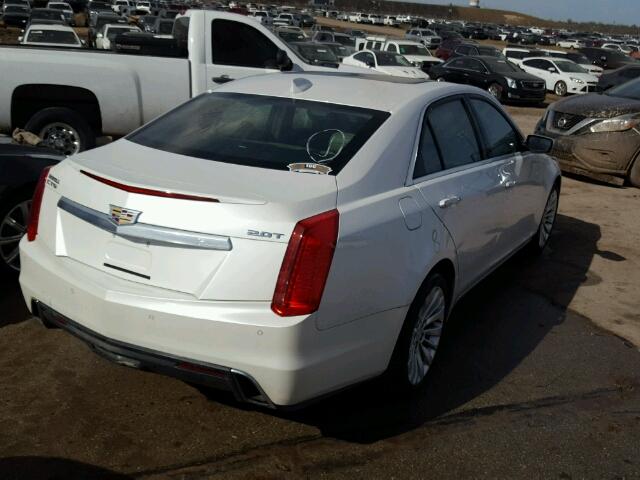 1G6AR5SX8H0120001 - 2017 CADILLAC CTS WHITE photo 4