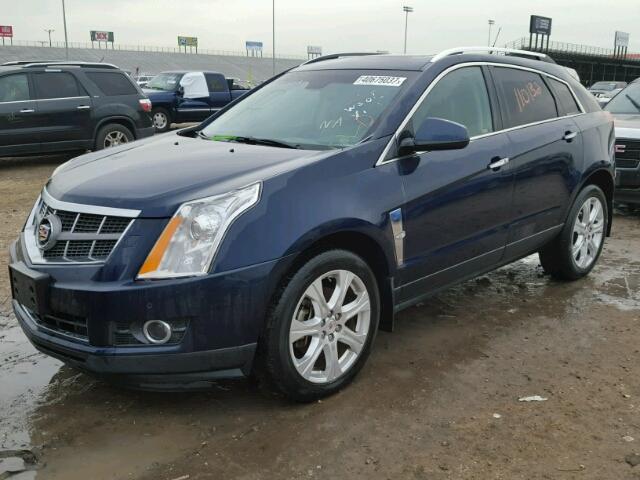 3GYFNBEY7BS539128 - 2011 CADILLAC SRX BLUE photo 2