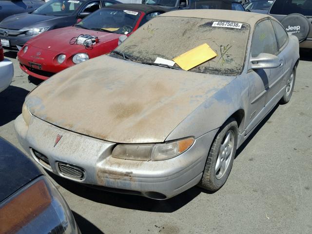 1G2WP1210WF333231 - 1998 PONTIAC GRAND PRIX GRAY photo 2