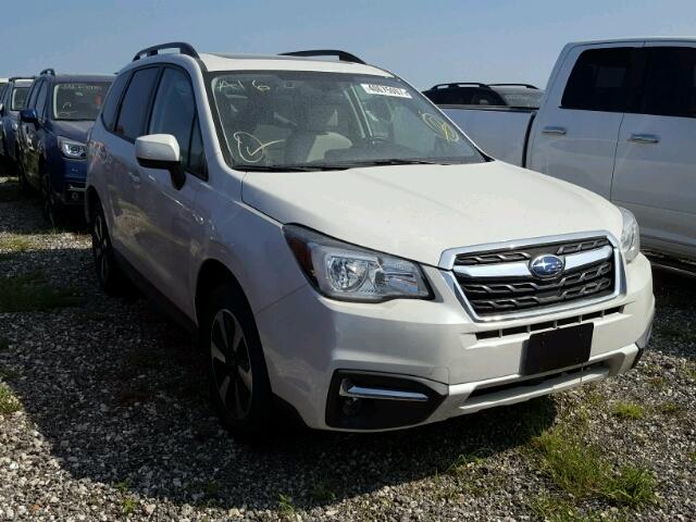 JF2SJAGC2JH412548 - 2018 SUBARU FORESTER 2 WHITE photo 1