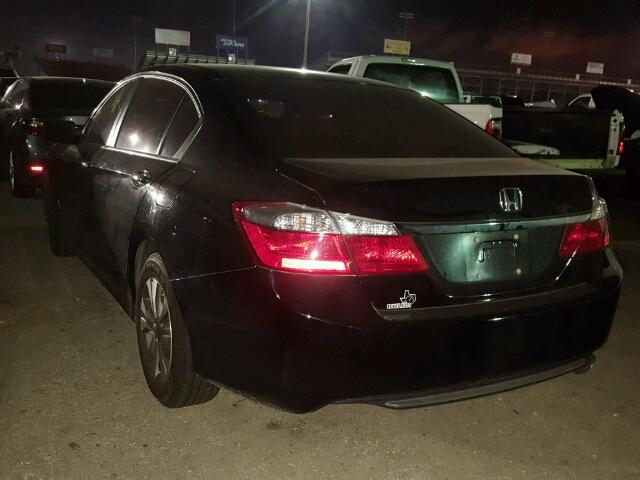 1HGCR2F31EA237891 - 2014 HONDA ACCORD LX BLACK photo 3