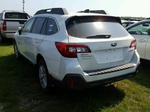 4S4BSADC9J3200643 - 2018 SUBARU OUTBACK 2. WHITE photo 3