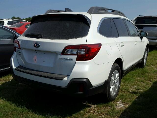 4S4BSADC9J3200643 - 2018 SUBARU OUTBACK 2. WHITE photo 4