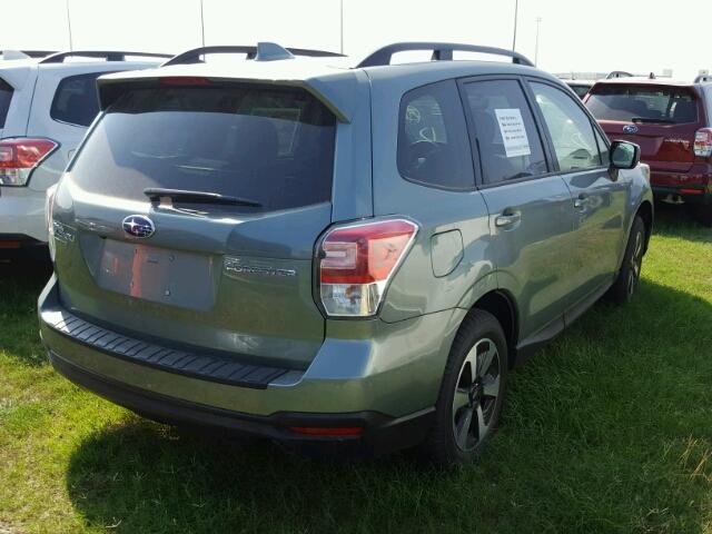 JF2SJAEC7JH429123 - 2018 SUBARU FORESTER 2 GRAY photo 4