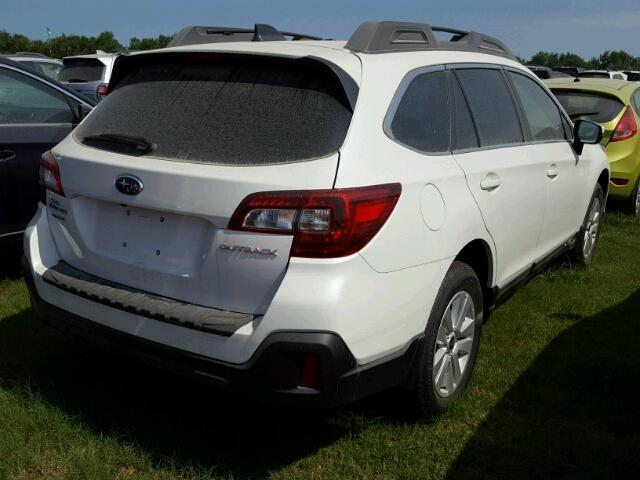 4S4BSAFC6J3201391 - 2018 SUBARU OUTBACK 2. WHITE photo 4