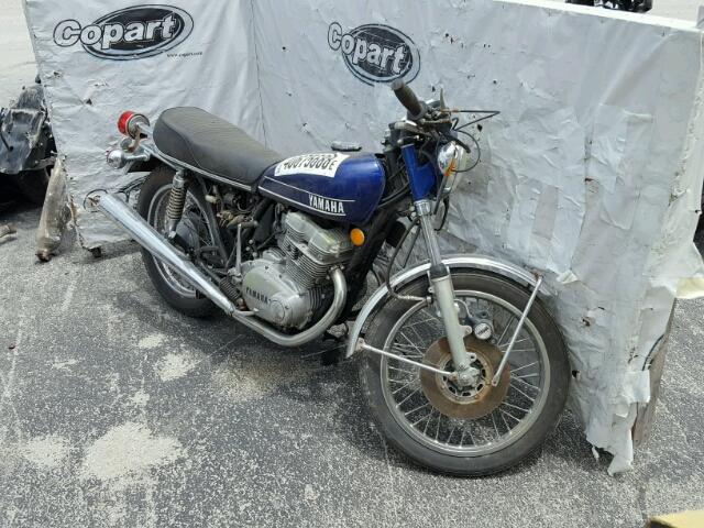 371116849 - 1974 YAMAHA MOTORCYCLE BLUE photo 1